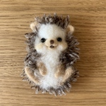 ハリネズミくんのブローチ