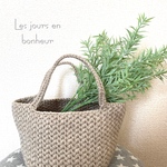 ころんと小さめマルシェバック