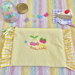 フルーツミックス！フリルポーチ✿︎yellow