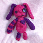 ゾンビうさぎキーホルダー