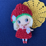 イーマリーちゃん　イアンヌちゃん　春色イチゴコーデワンピース セット