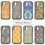 ウィリアムモリス スマホケース iPhoneケース iPhone13 12 pro mini iPhone11 xr se3 SE2 iface型 カバー グリップケース アイフォン 花 送料無料