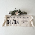 birthday tapestry 3. 即日発送　誕生日タペストリー　バースデータペストリー　名入れ無料