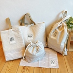 【adpt様専用】入園 入学 グッズgray セミオーダー6点セット　munimuni