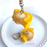 リアル☆ とうもろこし　キーホルダー 食品サンプル　フェイクフード　個性的　屋台　夏　コーン　リアル