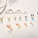 写真全部セット★うさぎ布シール☆コラージュにもＯｋ！２