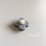 ハンドメイド  ブートニエールNo.35-d 1点