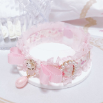 人気♡首輪🌸桜小花柄🌸【感謝価格】