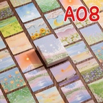 A08☆ 海外♡ミニシール♡ピンクトーン♡フレークシール