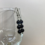 クラック水晶 ピアス 一粒フックピアス 10mm (シルバー) イヤリング 樹脂フック変更可 樹脂ピアス シンプル パワーストーン 天然石