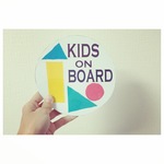 Car sticker [Kids on board]