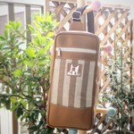ボストンテリア箔押し ワンショルダーバッグ