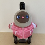 ３/５（土）夜8時販売開始　ラボット用　スカジャン　ピンク✕白 