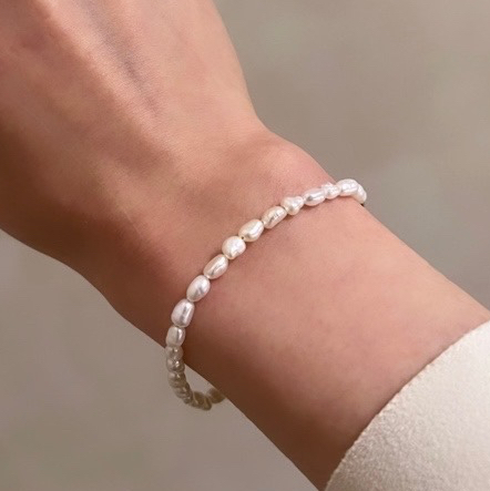 「照りが魅力」Freshpearl bracelet 7,293円
