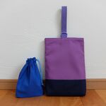 はち様オーダー品＊上履き入れ＆巾着袋