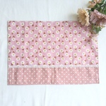 ランチョンマット 25×35 ＊レトロプラント＊ピンクドット　北欧