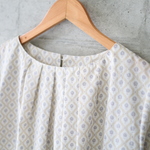 【3/2♡新入荷】リバティ＊タックブラウス （Lサイズ)