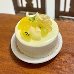 柑橘フルーツのムースケーキ/ミニチュアスイーツ・ケーキ