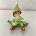 クレイドールのえんどう豆の小人‼️手のひらサイズ！