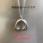 N3 silver 925 ネックレスチェーン付き