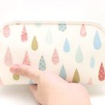 ラクチン♪長財布「キラキラドロップ」