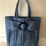 畳ヘリバッグ　バックル付きトートバッグ『バッグル』ハンドメイド