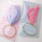 ７色展開　タッセル♡チュールゴム