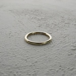 plane ring 2.0mm （brass）