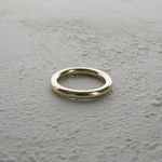 plane ring 3.0mm（brass）