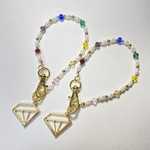【Mai様専用】箱推しカラーのバッグチャーム💎