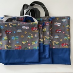 【len*様オーダー品】働く車　グレー5点セット