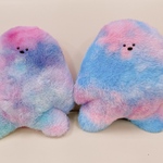 なんとなく特大マーブル宇宙人くんのぬいぐるみ