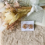 クリアflower*｡ブラウン