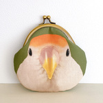 《コザクラインコ　シーグリーン》がまぐち 大