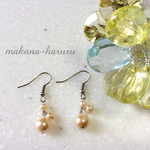 シンプル♡パールのピアス
