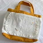 おむつ巾着トートバッグ刺繍