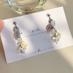 天然石ピアス【colorful stone pierce＆earring】