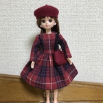 リカちゃんの洋服&ベレー帽