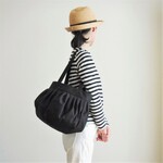 ブラック/Mサイズ/balloon balloon トートバッグ/11号帆布【受注制作】