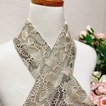 レース 刺繍半衿《送料無料》