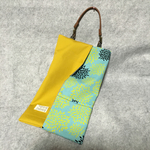 ポケット付きボックスティッシュカバー   涼風