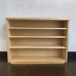 ○○様専用へ―ジ   桧(ひのき)材  ミニカー　トミカ棚(小)