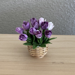 チューリップの花籠　2