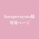 harapecoyuto様専用ページ