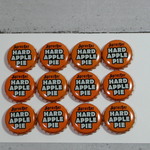 ♛世界のドリンク / ビール王冠キャップ 未使用新品 12個セットBC12-Hard Apple Pie