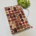 ブックカバー四六判サイズ　チョコレート(送料無料)