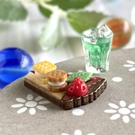 245 ＊小さなお菓子セット　クリームサンド＊　ミニチュア　スイーツ