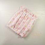 *中-187*犬用スヌード（綿100％フラワー刺繍レース）フリーサイズ（ゴム調整可能）