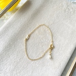 【再販】"Your"イニシャルブレスレット　「J」