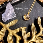 【魔法をひと粒】｢幸せの石｣シトリン✨白蛇のタリスマン(ネックレス)✶無限の発展✶talisman/KakeraPlants